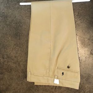 Ralph Lauren boys khaki flat front pant size 14